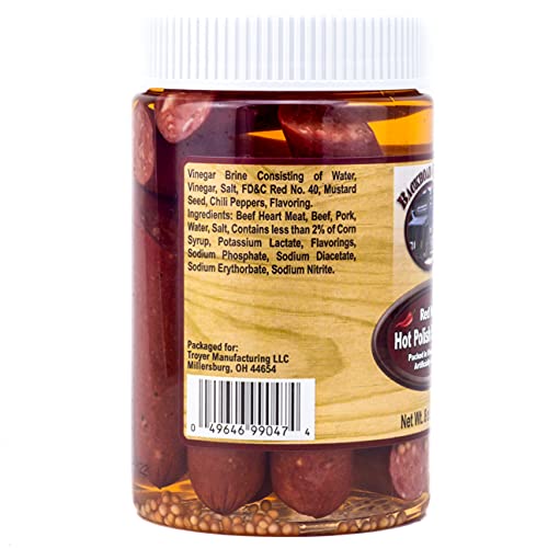 Backroad Country Red Hot Polish Sausage 8oz Pack of 2