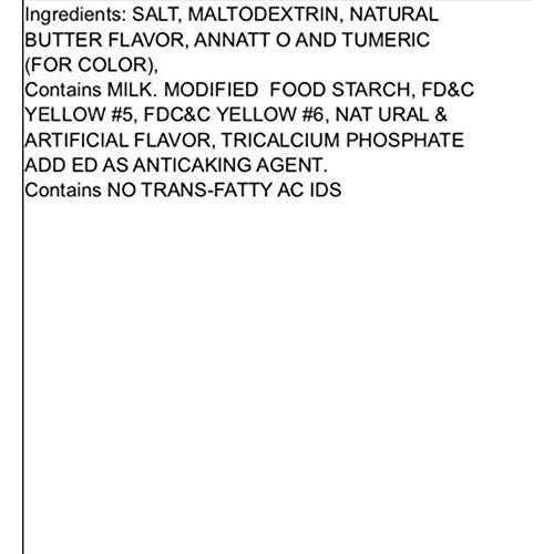 Backroad Country Popcorn Butter Salt, 6 Ounce Bottle 170G