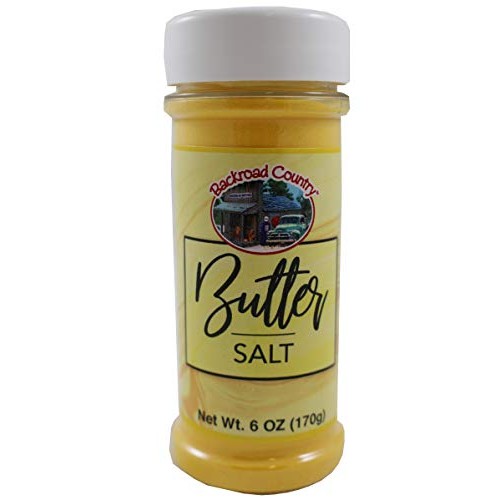 Backroad Country Popcorn Butter Salt, 6 Ounce Bottle 170G
