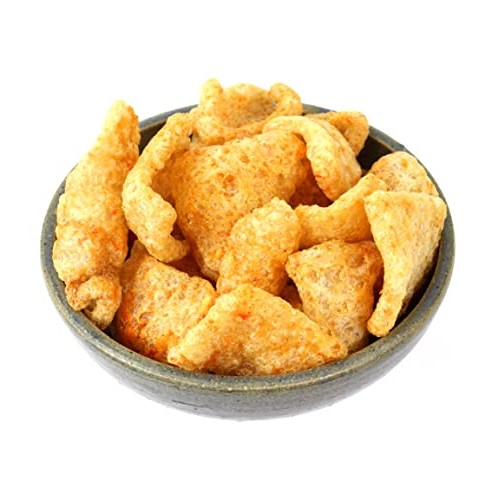 Premium Microwave Pork Rinds Barbecue, 1 Ounce Pack of 10