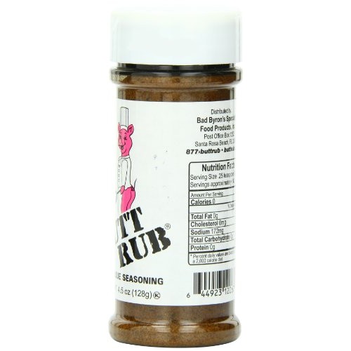 Bad Byrons, Butt Rub Seasoning, 4.5 Oz