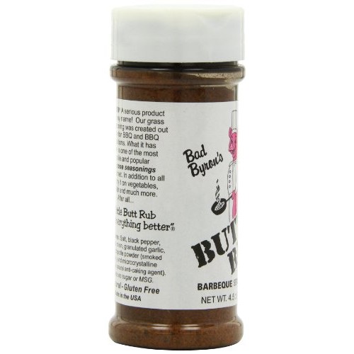 Bad Byrons, Butt Rub Seasoning, 4.5 Oz