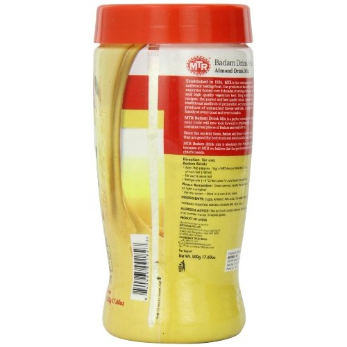 Mtr Daily Favourites Badam Drink Mix Almond Drink Mix, 500 Grams