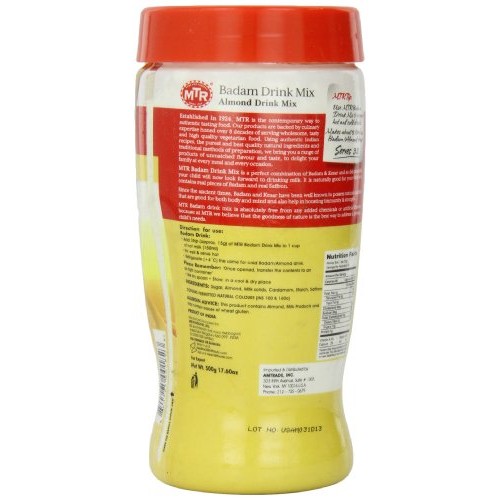 Mtr Daily Favourites Badam Drink Mix Almond Drink Mix, 500 Grams