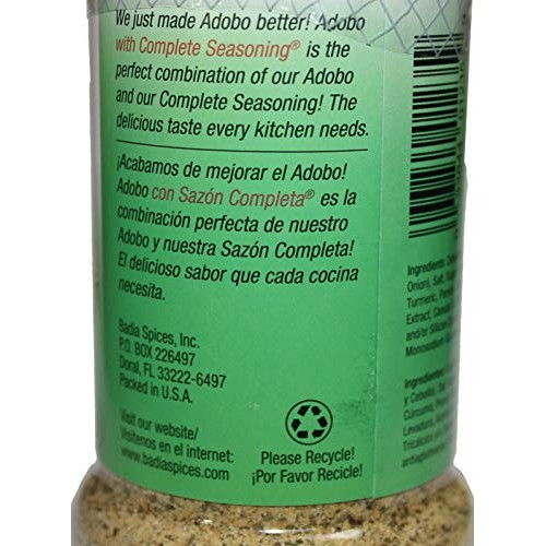 Badia Adobo With Complete Seasoning 9 Oz, Kosher, Gf