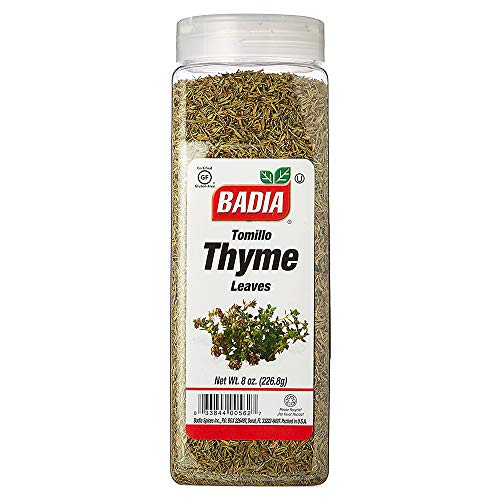 Badia Whole Thyme Leaves 8 Ounce 2 Pack
