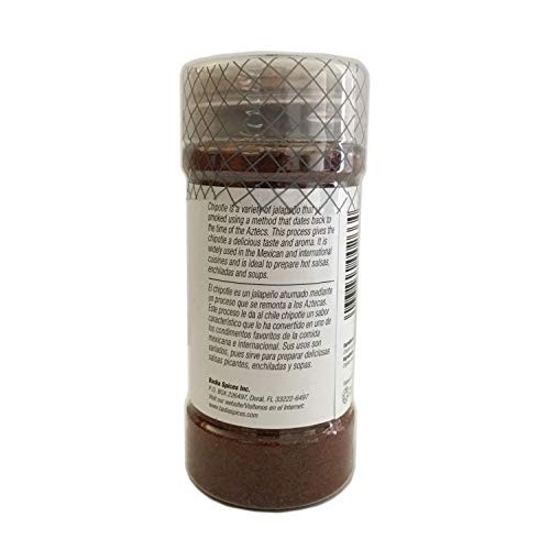2.5 Oz Bottle Chipotle Ground Powder Kosher / En Polvo Molido