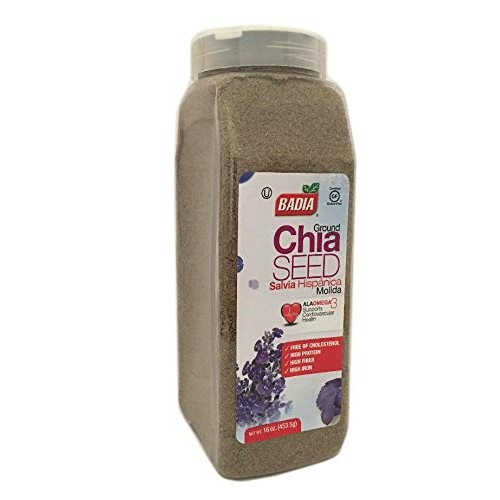2 Pack Ground Chia Seed Powder Fiber / Salvia En Polvo Molida Ko