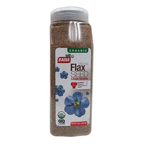 2 Pack- Organic Ground Flax Seed / Linaza Molida En Polvo Kosher