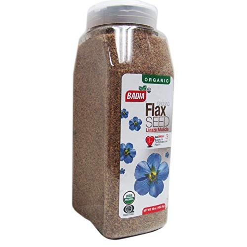 2 Pack- Organic Ground Flax Seed / Linaza Molida En Polvo Kosher