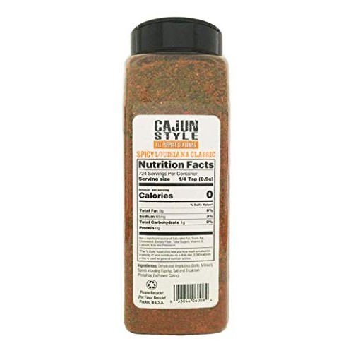 23 Oz Jar Kingsford Cajun Style All Purpose Seasoning Spicy Lous