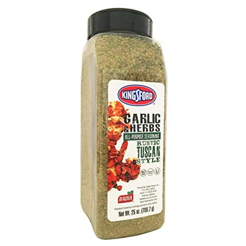 25 Oz Jar Kingsford Garlic &Amp; Herbs All Purpose Seasoning Rustic