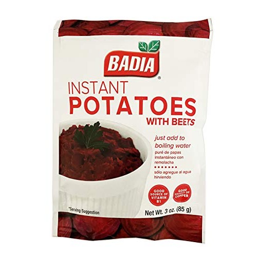 3 Oz Bag Instant Potatoes &Amp; Beets /Pure Papas &Amp; Remolacha Kosher