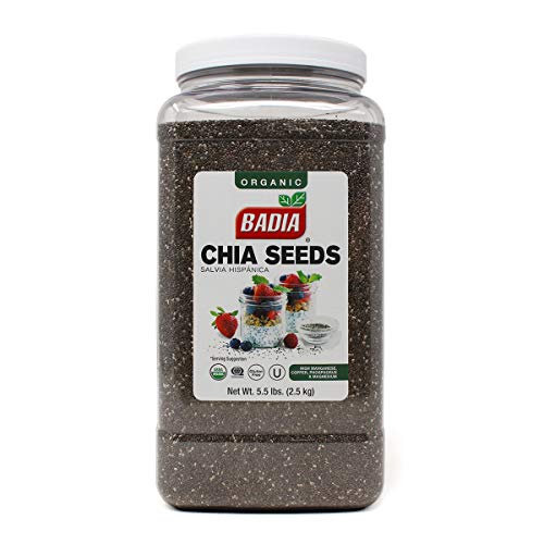 5.5 Lbs Organic Chia Seed Usda / Salvia Hispanica Or