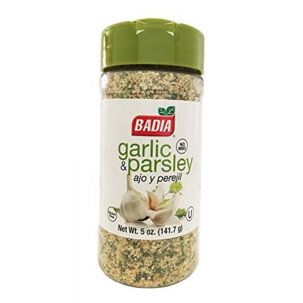 5 oz-Bottle Ground Garlic and Parsley Seasoning / Ajo Molido y P...