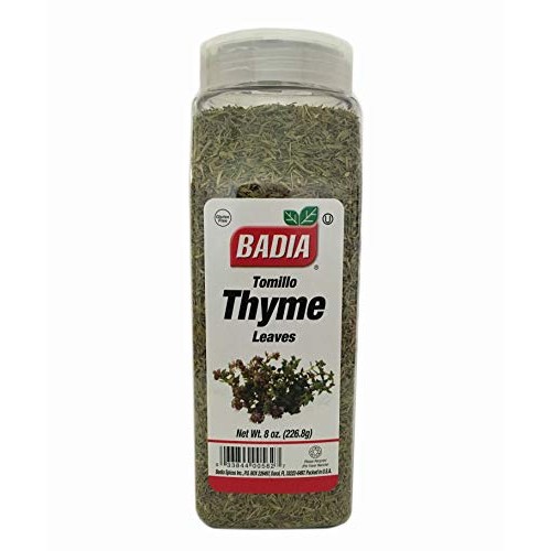 8 Oz Whole Thyme Leaves/ Tomillo Entero Gluten Free Kosher
