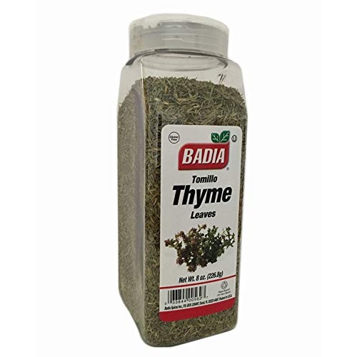8 Oz Whole Thyme Leaves/ Tomillo Entero Gluten Free Kosher