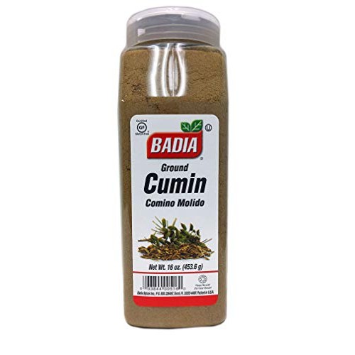 Badia 16 Oz- Ground Cumin Seed Powder/Comino Molido En Polvo Kos