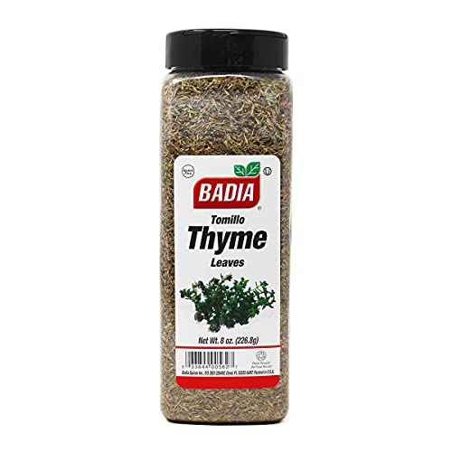 Badia 6 Pack Thyme Leaves, Whole, 8 Ounce