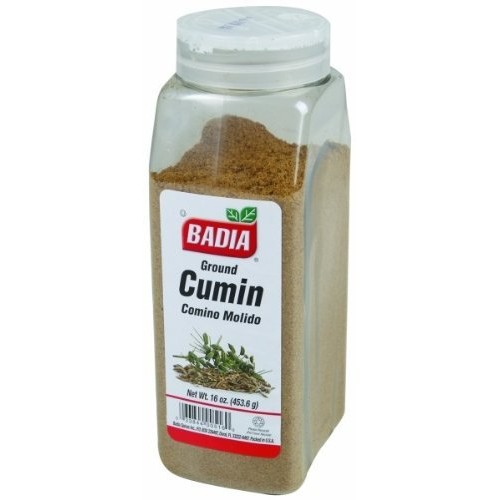 Badia Ground Cumin Seed Spice, 16 Ounce - 6 Per Case.