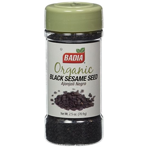 Badia Organic Black Sesame Seeds, 2.5-Ounce