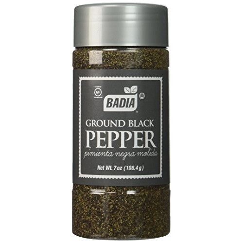 Badia Ground Black Pepper, 7 Oz
