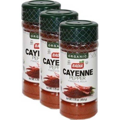 Badia Cayenne Pepper Organic 1.75 Oz -Pack Of 3