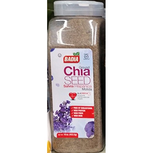Badia Ground Chia Seed 16 Oz Pack Of 2