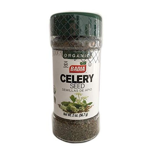 2 Oz Jar Organic Whole Celery Seed/Semillas De Apio Organico Kosher