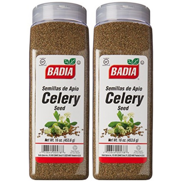 Badia Celery Seed Whole 16 Oz Pack Of 2