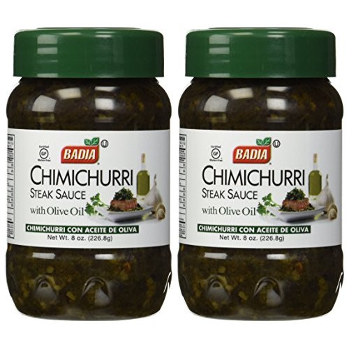 Badia Chimichurri Steak Sauce With Olive Oil, 8 Oz 2 Pack