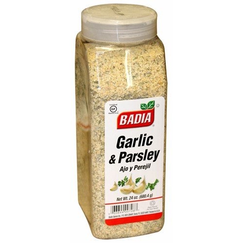 Badia Garlic And Parsley. 24 Oz Container. Large Container