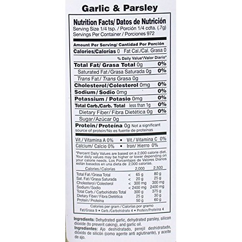 Badia Garlic And Parsley. 24 Oz Container.Pack Of 2