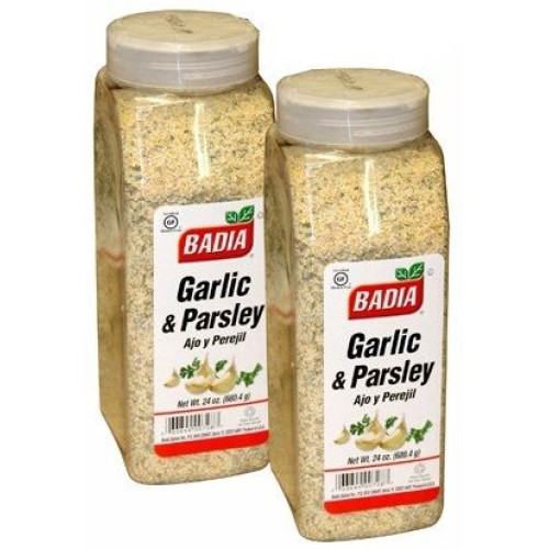 Badia Garlic And Parsley. 24 Oz Container.Pack Of 2