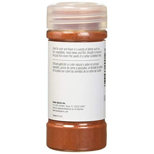 Badia Ground Annatto Seed, Achiote Molido, 2.75 Ounces