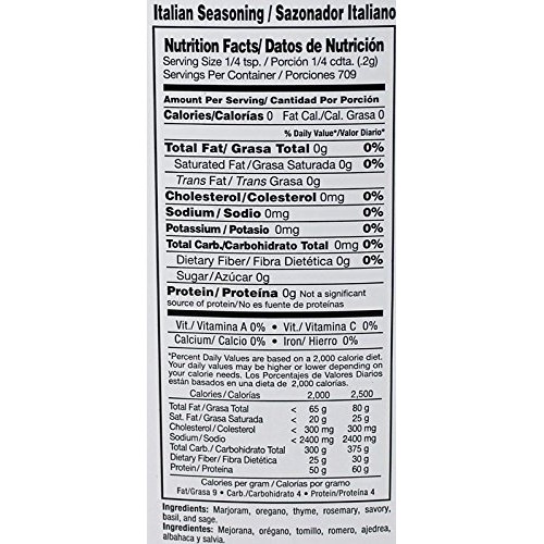 Badia Italian Seasoning. 5 Oz Large Container. Pack Of 2