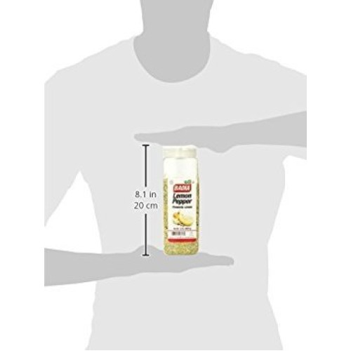 Badia Lemon Pepper, 1.5 Pound Pack of 6