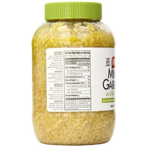 Badia Minced Garlic In Olive Oil, 32 Ounce Pack Of 6