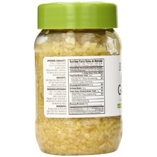 Badia Minced Garlic In Olive Oil, 8 Ounce Pack Of 12