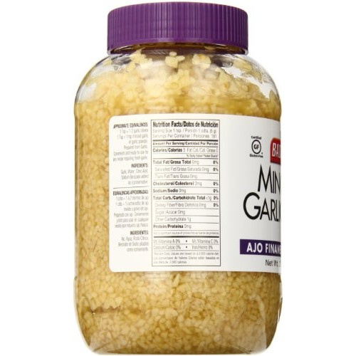 Badia Minced Garlic In Water, 32 Ounce Pack Of 6