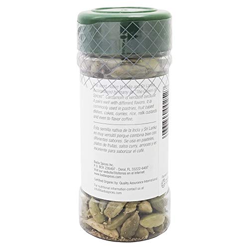 Badia Organic Cardamom, 1.75-Ounce
