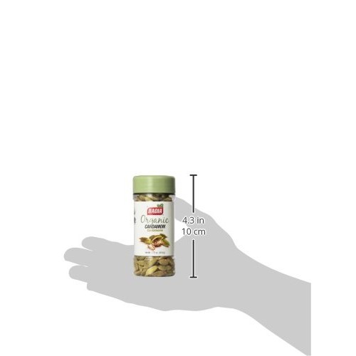 Badia Organic Cardamom, 1.75-Ounce