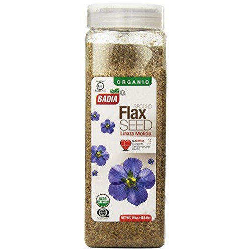 Badia Organic Flax Seed, Ground, 16-Ounce