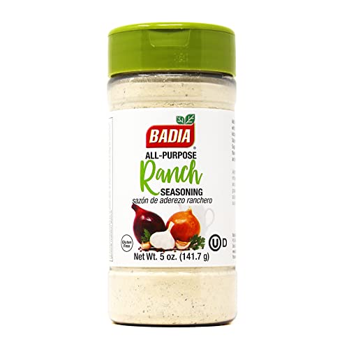 Badia Ranch All Purpose Seasoning, 5 Ounce Pack of 6, Off Whit...