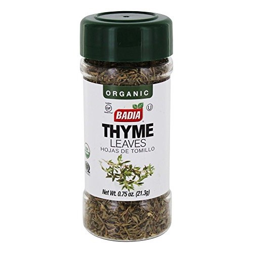 Badia Spices Organic Thyme Leaves, 0.8 Oz