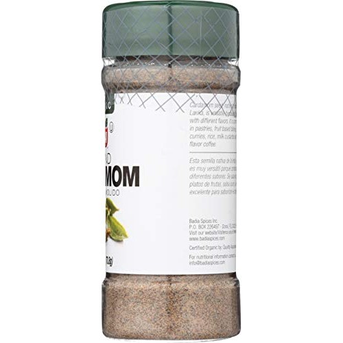 Badia Spices Organic Ground Cardamom, 2.5 Oz