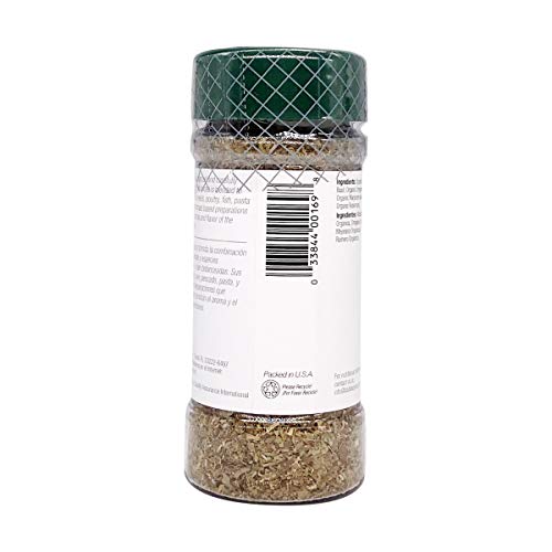 Badia Spices, Organic Italian Seasoning, 0.8 Ounce