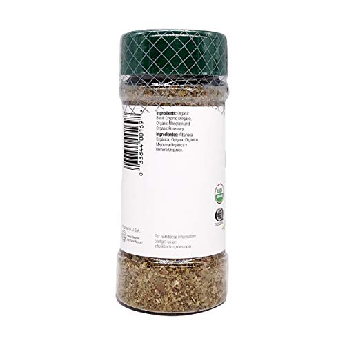 Badia Spices, Organic Italian Seasoning, 0.8 Ounce