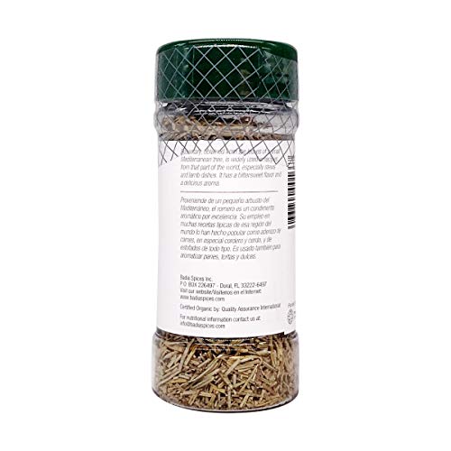 Badia Spices Organic Rosemary Leaves, 1 Oz