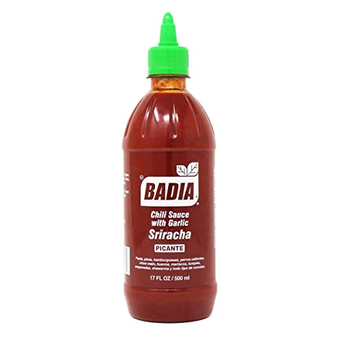 Badia Sriracha Hot Sauce, 17 Fluid Ounce Pack of 6